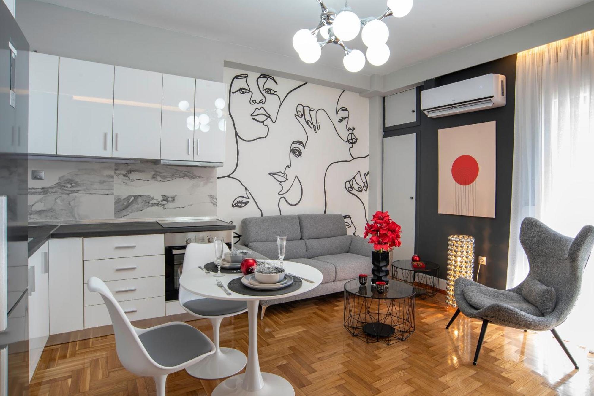 Alkea Thessaloniki Apartment Bagian luar foto